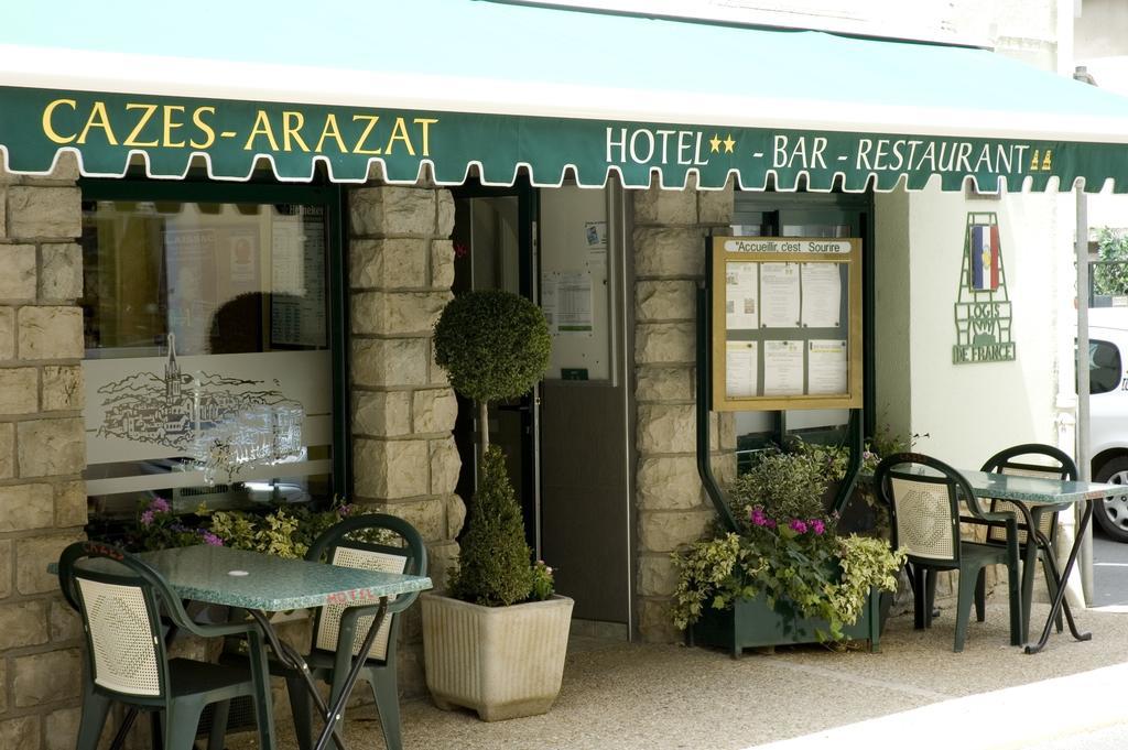 Logis Hotel Restaurant Cazes Arazat Laissac Ngoại thất bức ảnh